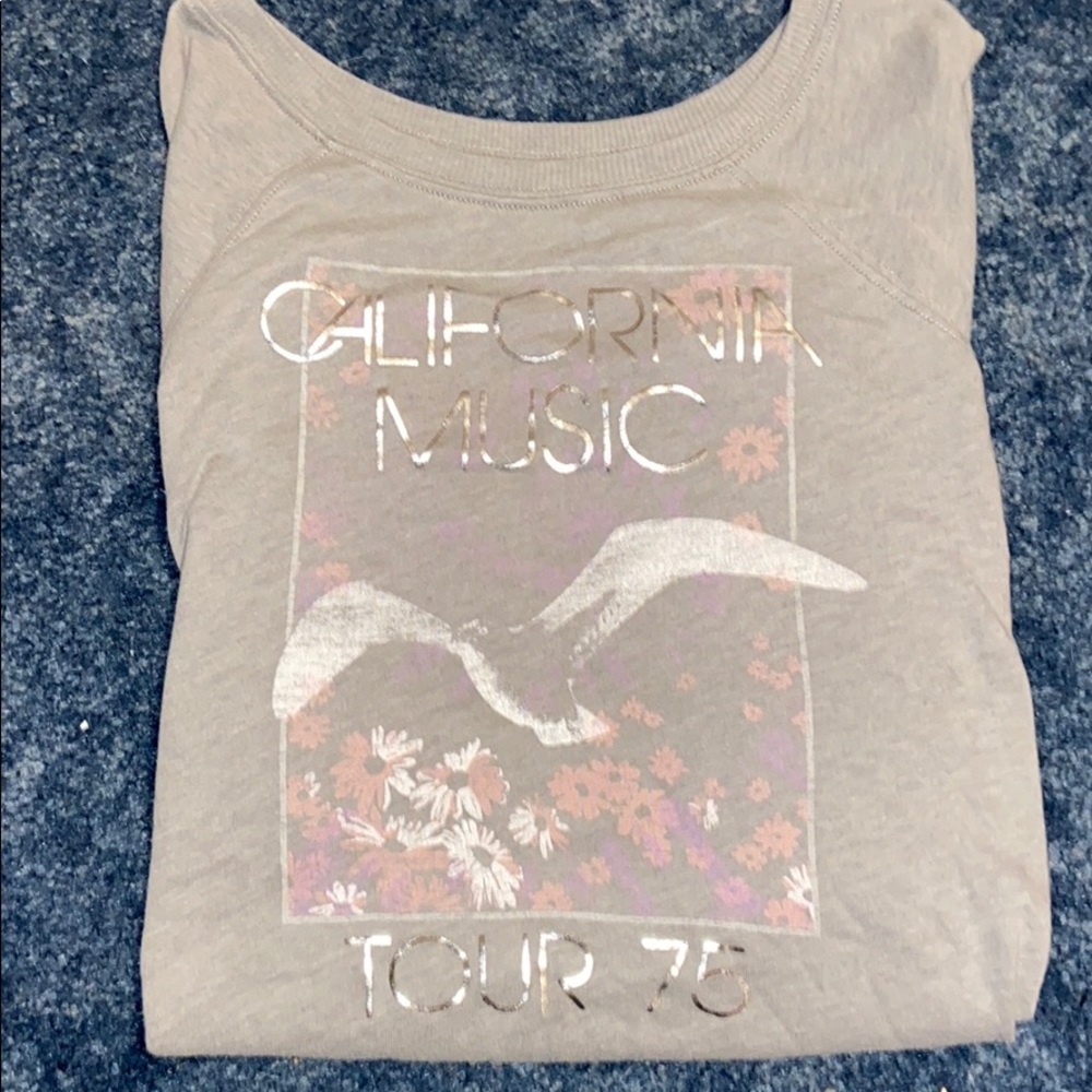 Grey California Hollister Sweater